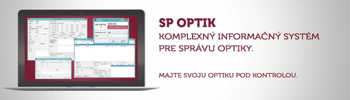 komplexný informačný systém pre správu optiky - SP OPTIK